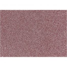 Bügelfolie, A5, Blatt 148x210 mm, Glitter, Rosa, 1 Bl. [HOB-44333]