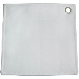 Topflappen, Größe 22x22 cm, Weiß, Naturweiß, 2Stck. [HOB-444612]