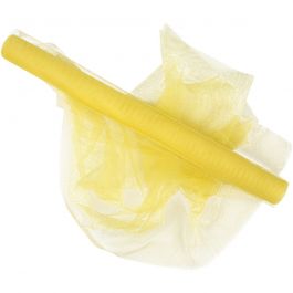 Tüll, B 50 cm, Gelb, 5 m/ 1 Rolle [HOB-44611]