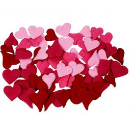 Coeurs, 160 pièces/ 1 Pq. [HOB-450741]