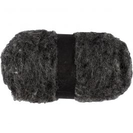 Pelote de Laine Cardée, natural grey, 100 gr/ 1 boule [HOB-451050]