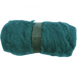 Pelote de Laine Cardée, vert, 100 gr/ 1 boule [HOB-451830]