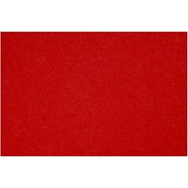 Bastelfilz, Blatt 42x60 cm, Dicke 3 mm, Rot, 1 Bl. [HOB-45233]