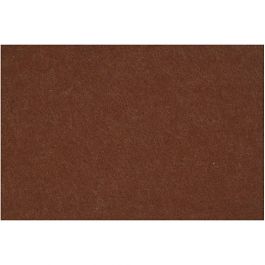 Bastelfilz, Blatt 42x60 cm, Dicke 3 mm, Braun, 1 Bl. [HOB-45240]