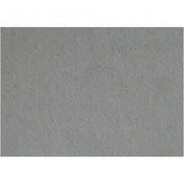Bastelfilz, Blatt 42x60 cm, Dicke 3 mm, Grau, 1 Bl. [HOB-452422]
