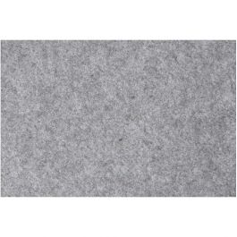 Bastelfilz, Blatt 42x60 cm, Dicke 3 mm, Grau, 1 Bl. [HOB-45242]