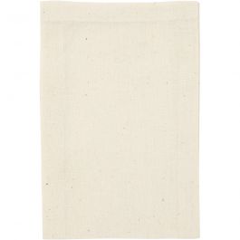 Stoffbeutel, Größe 10x15 cm, 115 g, Hellnatur, 4 Stk/ 1 Pck [HOB-499901]