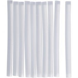 Bâtons de colle Mini, L : 10 cm, d 7 mm, 10 pièces/ 1 Pq. [HOB-391335]