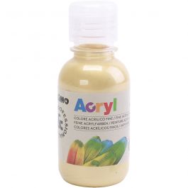 PRIMO Acrylfarbe in ausgezeichneter Qualität, Gold, 125 ml/ 1 Fl. [HOB-638389]