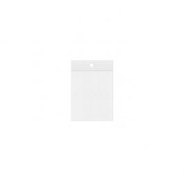 Sachet zip transparent en PE-BD avec trou pour suspension 15,2x22,9cm (100 pièces) [4PR69]
