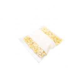 Sac zip avec fenêtre d'écriture blanche Qualité Supérieure 31,8x31,8cm (100 Pièces) [4WE12H]
