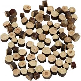 Holz-Mix, D 7-10 mm, Dicke 4-5 mm, 230 g/ 1 Pck [HOB-502130]