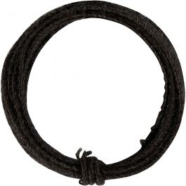 Fil de jute, ép. 2-4 mm, noir, 3 m/ 1 Pq. [HOB-503493]