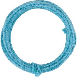 Fil de jute, ép. 2-4 mm, bleu ciel, 3 m/ 1 Pq. [HOB-503495]