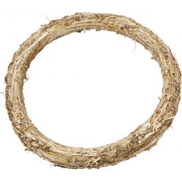 Strohkranz, D 35 cm, Dicke 3 cm, 1 Stk [HOB-503820]