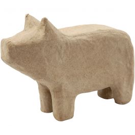 Cochon, H: 9,5 cm, L: 14 cm, 1 pièce [HOB-510790]