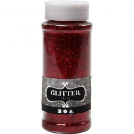 Paillettes, rouge, 110 gr/ 1 boîte [HOB-51261]
