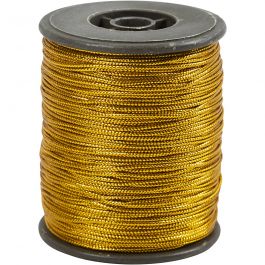 Fil, ép. 0,5 mm, or, 100 m/ 1 rouleau [HOB-51530]