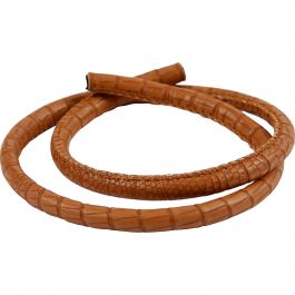 Krokodil-Schnur, Dicke 6 mm, Braun, 50 cm/ 1 Pck [HOB-51562]
