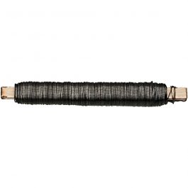 Fil pour fleur, ép. 0,5 mm, noir, 50 m/ 1 rouleau [HOB-517220]