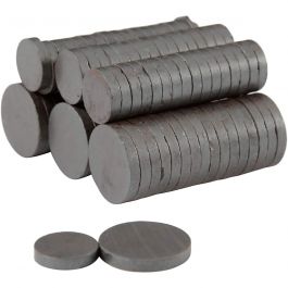 Magnete, D 14+20 mm, Dicke 3 mm, 2x250Stk/ 1 Pck [HOB-51789]