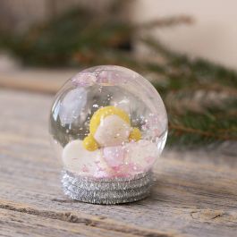 Boule à neige, H : 8,5 cm, d 8 cm, diamètre intérieur 4,7 cm, 1 pièce [HOB-521380]