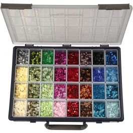 Paillettes, d 6 mm, 32x25 gr/ 1 Pq. [HOB-52232]