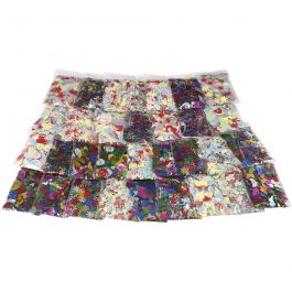 Pailletten-Mix - Sortiment, Größe 7-30 mm, Sortierte Farben, 32x25 g/ 1 Pck [HOB-52253]