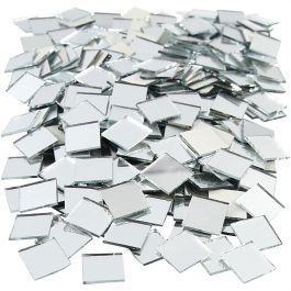 Spiegelmosaik, Größe 16x16 mm, Dicke 1 mm, 500 Stk/ 1 Pck [HOB-52279]