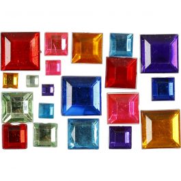 Pierre de strass, dim. 4-10 mm, 1300 pièces/ 1 Pq. [HOB-52289]