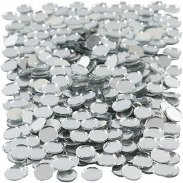 Spiegelmosaik, rund, D 10 mm, Dicke 2 mm, 500 Stk/ 1 Pck [HOB-52294]