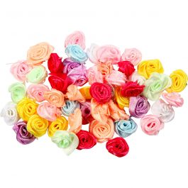 Décoration en tissu, d 14-18 mm, 50 pièces/ 1 Pq. [HOB-523011]