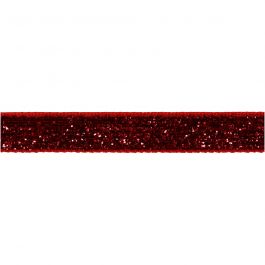 Zierband, B 10 mm, Rot, 5 m/ 1 Rolle [HOB-52445]