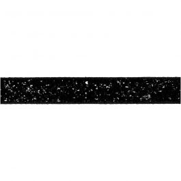 Zierband, B 10 mm, Schwarz, 5 m/ 1 Rolle [HOB-52447]