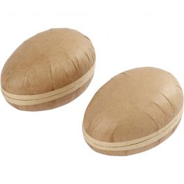 Oeufs en deux parties, L : 12 cm, 2 pièces/ 1 Pq. [HOB-54175]