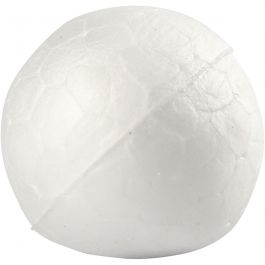 Boules en polystyrène, d 1,5 cm, blanc, 20 pièces/ 1 Pq. [HOB-54299]