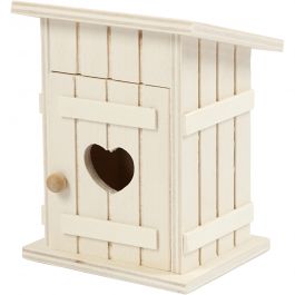 Cabanon pour toilettes, L : 8 cm, L : 6,5 cm, 1 pièce [HOB-54443]