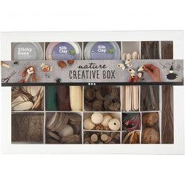 Kreativ Mix, Natur, 1 Set [HOB-54453]