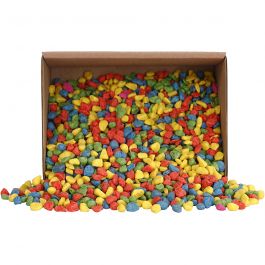 Mosaïques, dim. 8-10 mm, ép. 5 mm, Couleurs vives, 2 kg/ 1 Pq. [HOB-55528]