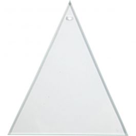 Plaques de verre, dim. 8x9 cm, ép. 3 mm, 10 pièces/ 1 Pq. [HOB-55803]