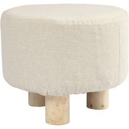 Repose-pieds, H : 21,5 cm, d 26 cm, 1 pièce [HOB-56119]