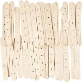 Bâtonnets de construction, L : 15 cm, L : 1,8 cm, diamètre intérieur 4 mm, 500 pièces/ 1 Pq. [HOB-56303]