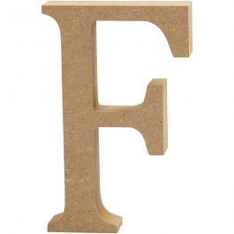 Lettre, F, H : 13 cm, ép. 2 cm, 1 pièce [HOB-56315]