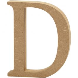 Lettre, D, H : 8 cm, ép. 1,5 cm, 1 pièce [HOB-56363]