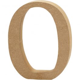 Chiffre, 0, H : 8 cm, ép. 1,5 cm, 1 pièce [HOB-56391]