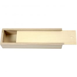 Boîte à crayons, dim. 20x6x3,5 cm, 1 pièce [HOB-56414]