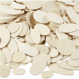 Mosaïques en bois, dim. 1-5 cm, 600 pièces/ 1 Pq. [HOB-56598]