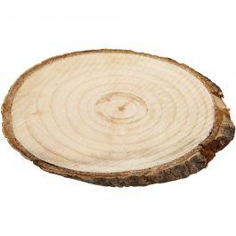 Disques en bois, dim. 9,5x6 cm, ép. 6 mm, 12 pièces/ 1 Pq. [HOB-568011]