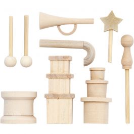 Petits accessoires, L : 2-5,5 cm, 1 Pq. [HOB-56918]