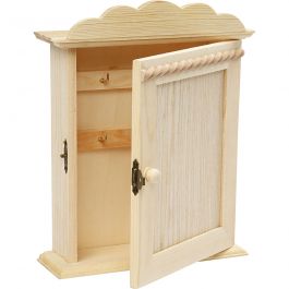 Armoire à clés, dim. 18x6x22 cm, 1 pièce [HOB-57531]